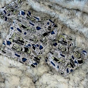 Gymboree Trucker Pajama Set